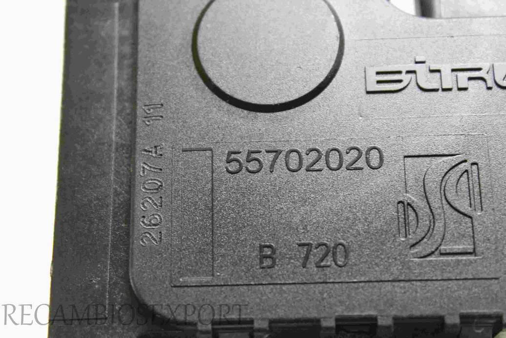 Pedal acelerador potenciometro Opel Corsa D 55702020 Bitron - foto 2