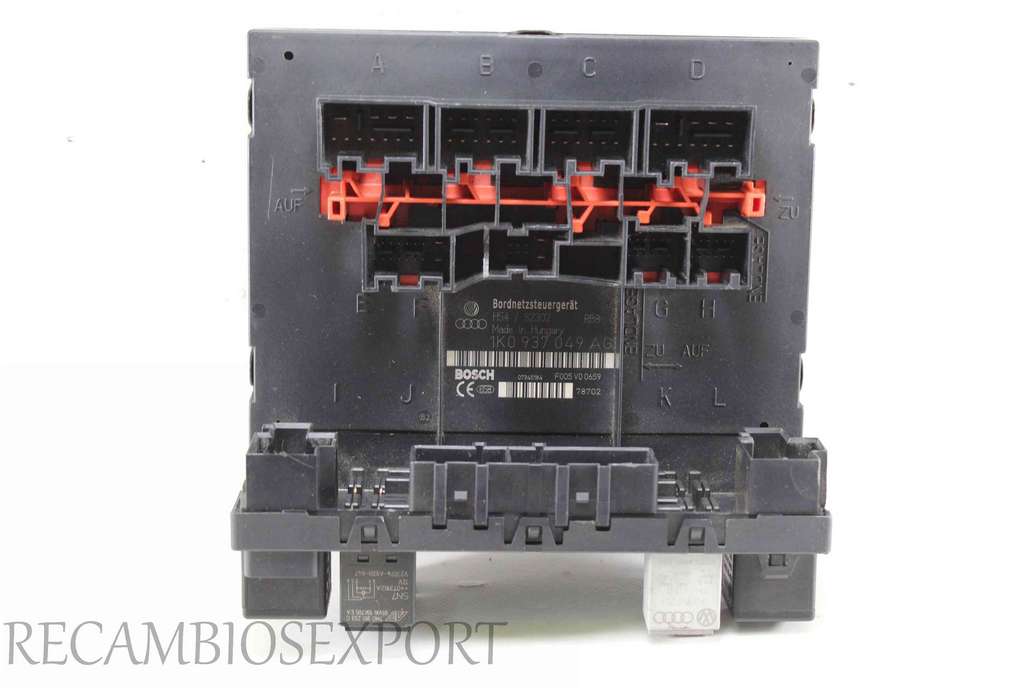 BSI Caja de fusibles VW Volkswagen Caddy 3C Golf 5 Jetta 1K0937049AG 1K0 937 049 AG Bosch F005V00659 F005 V0 0659 - foto 1