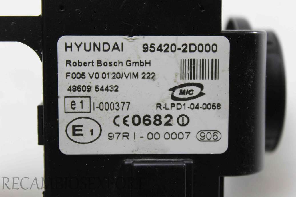 Lector de llave Hyundai Elantra 954202D000 95420-2D000 F005V00120 F005 V0 01 20 97RI000007 97R1000007 - foto 2