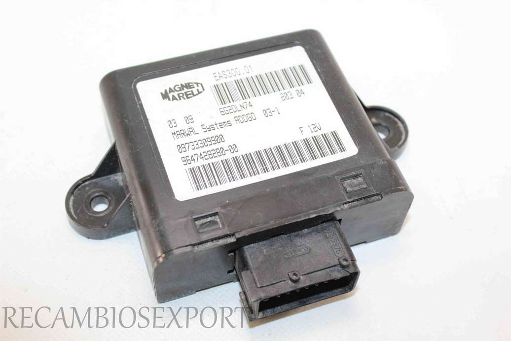 Modulo control de alarma Peugeot 406 607 Citroen C5 09733309900 964742828000 9647428280-00 Magneti Marelli EAS30001 EAS300.01 - foto 1