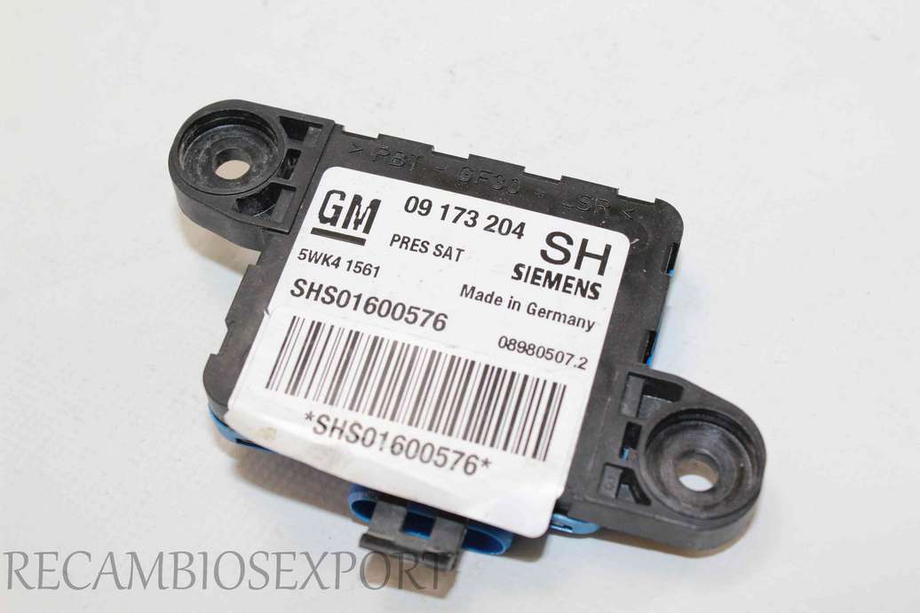 Sensor de airbag Opel Omega B 09173204SH 09173204 SH 09173204 SH Siemens 5WK41561 5WK4 1561 - foto 1