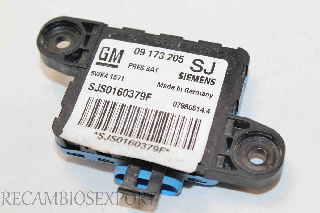 Sensor de airbag Opel Omega 09173205 SJ 09173205SJ 09 173 205 SJ Siemens 5WK41571 - foto 1