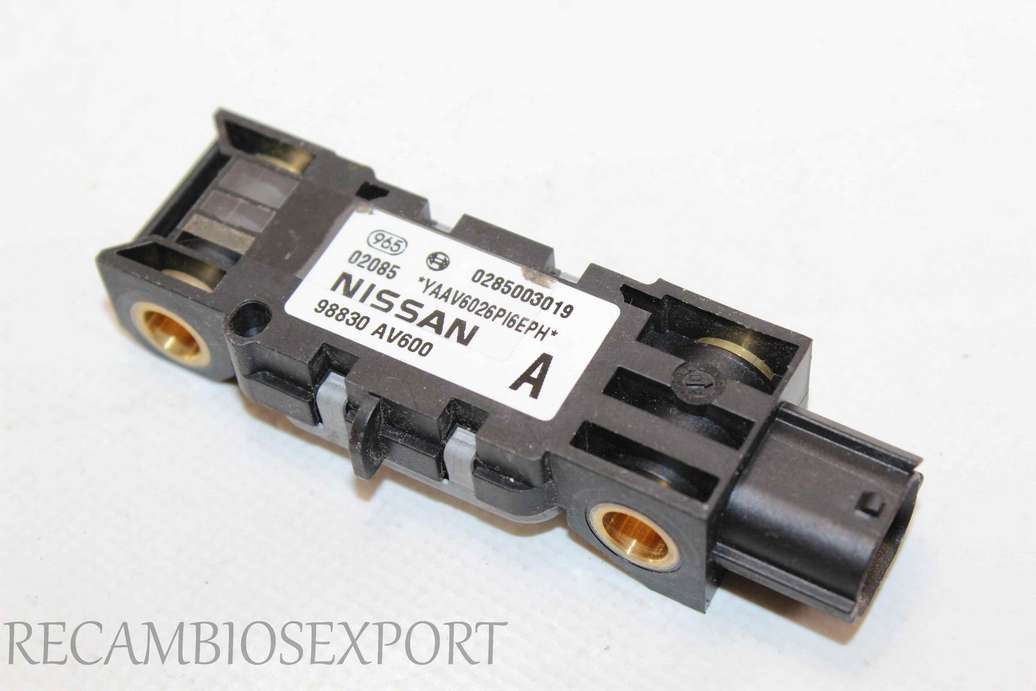 Sensor de airbag Nissan Primera 0285003019 98830AV600 98830-AV600 - foto 1