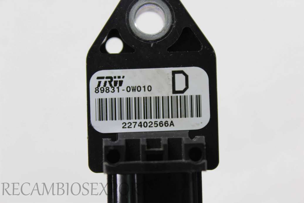 Sensor de airbag Toyota Corolla Verso 898310W010 89831-0W010 TRW - foto 2