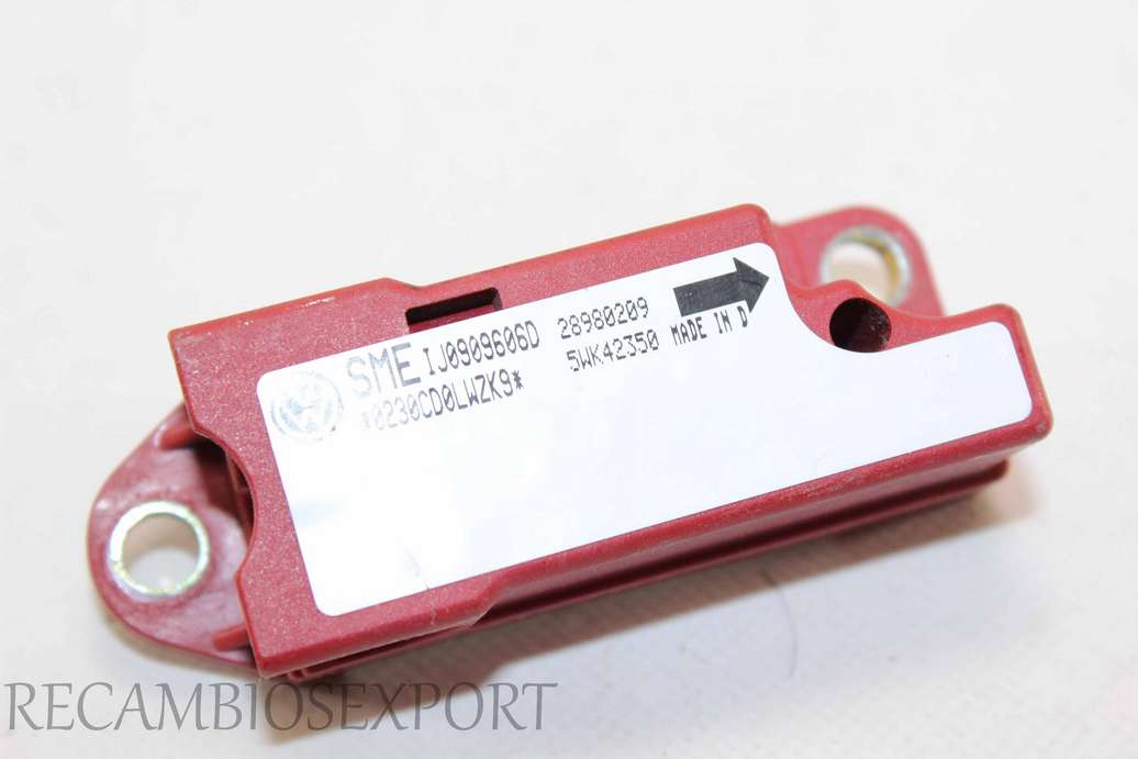 Sensor de airbag VW Passat IJ0909606D 1J0909606D Siemens 5WK42350 - foto 1