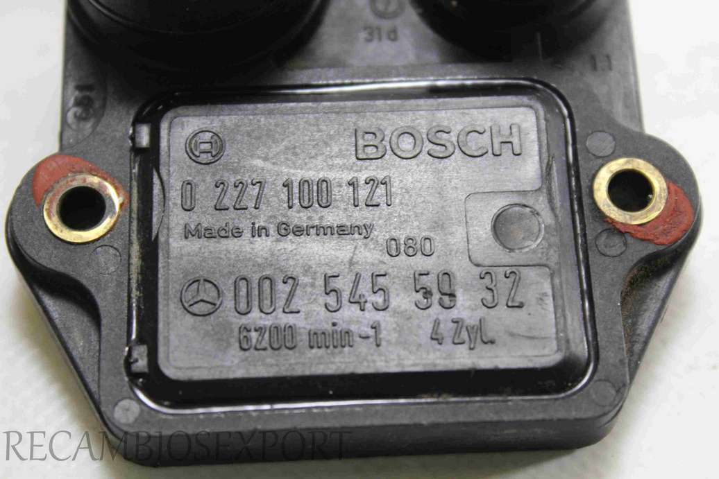 Modulo control de encendido Mercedes W201 0025455932 002 545 59 32 0227100121 0 227 100 121 - foto 2
