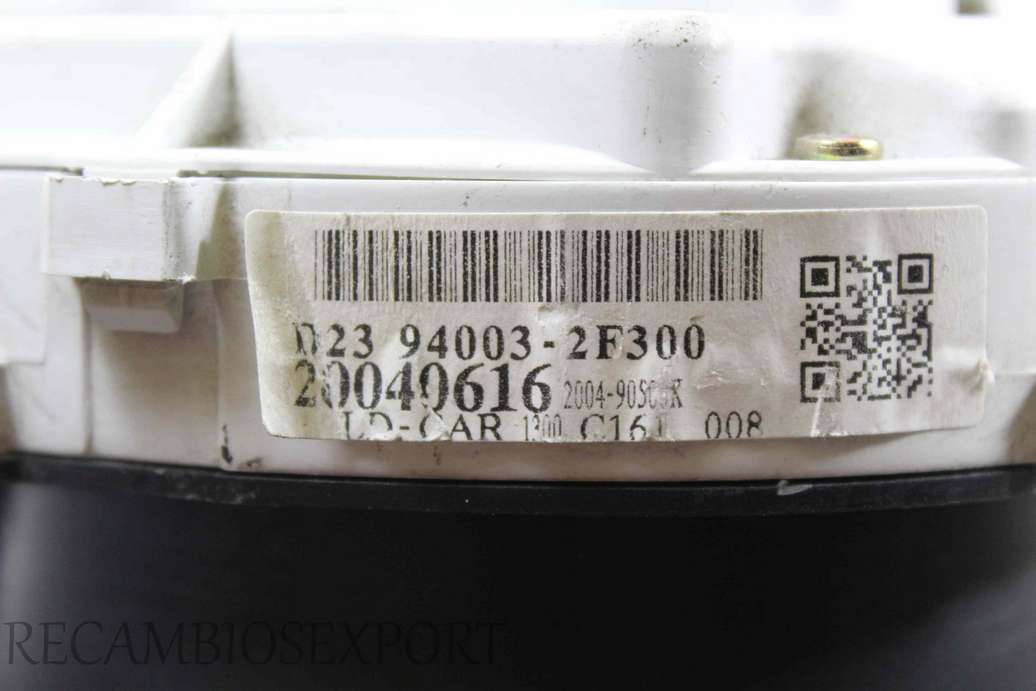 Cuadro de instrumentos Kia Cerato 940032F300 94003-2F300 023940032F300 20040616 - foto 3