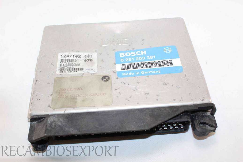 Centralita del motor BMW E36 1247102001 1247102 001Bosch 0261203281 0 261 203 281 - foto 1