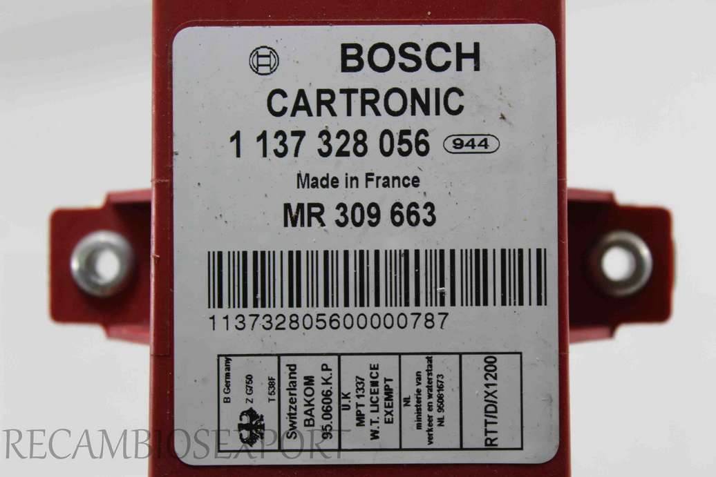 Modulo control Mitsubishi Carisma 1137328056 1 137 328 056 MR309663 MR 309 663 BOSCH - foto 2
