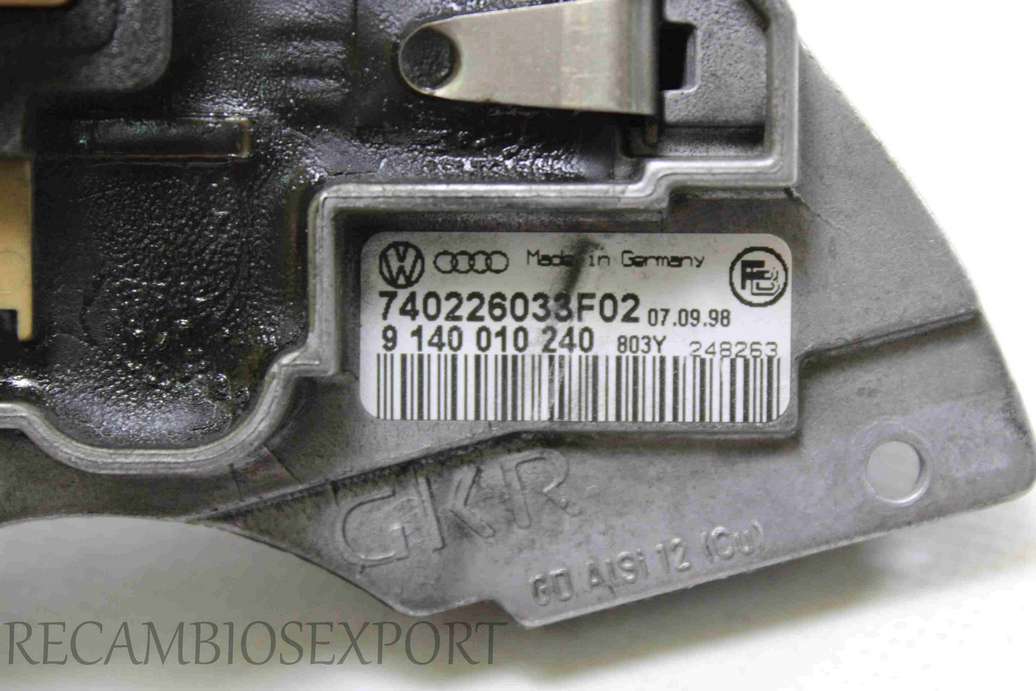 Resistencia VW Audi 740226033F02 740226033F02 9140010240 9 140 010 240 - foto 3