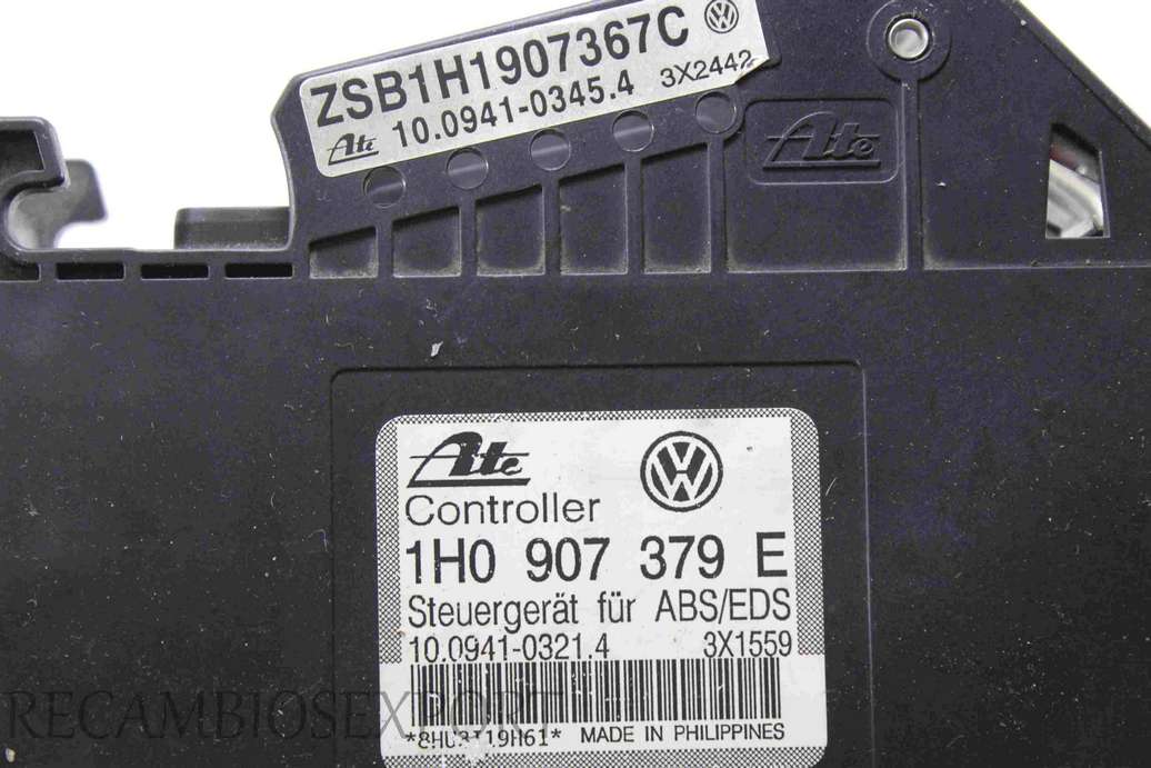 Centralita ABS VW Golf Passat 1H0907379E 1H0 907 379 E 10094103214 10.0941-0321.4 10094103454 10.0941-0345.4 - foto 2