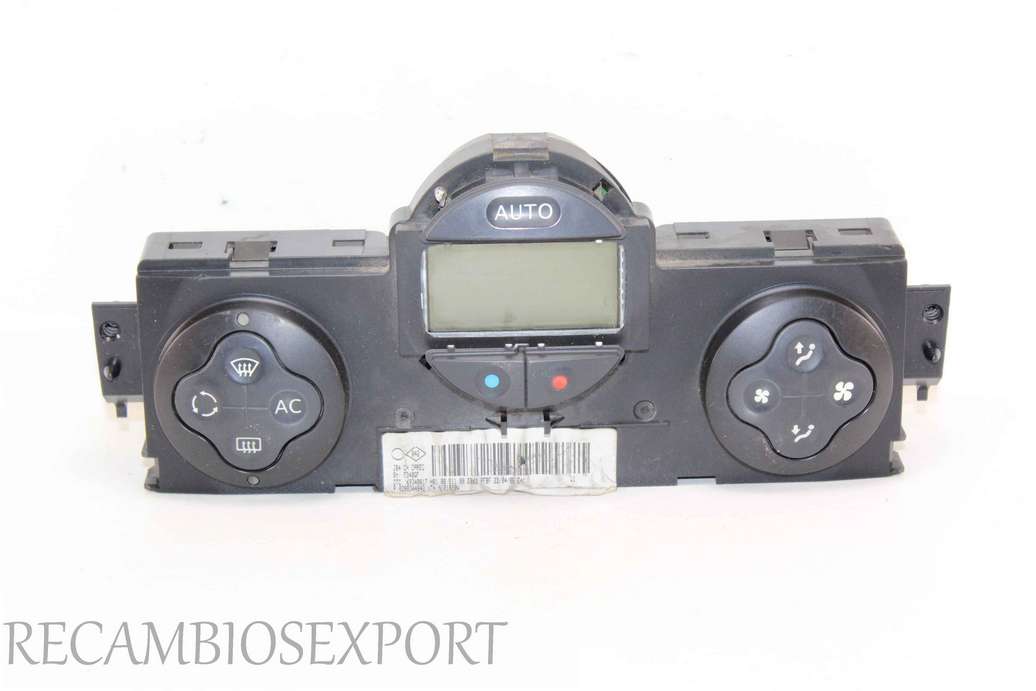 Panel de clima Renault Scenic 8200344842 69340017 N101820W - foto 1