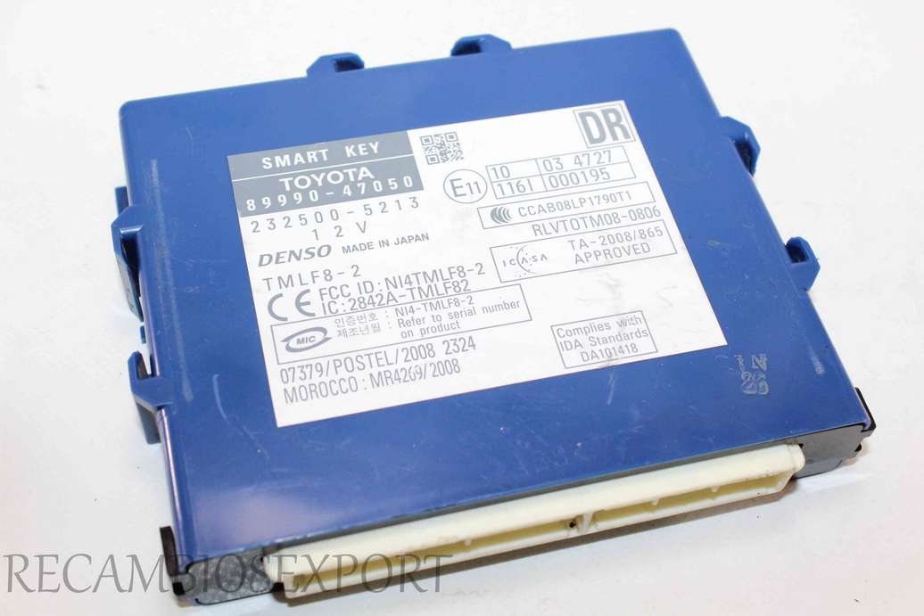 Modulo de confort Toyota Prius 8999047050 89990-47050 2325005213 232500-5213 2842ATMLF82 2842A-TMLF82 - foto 1
