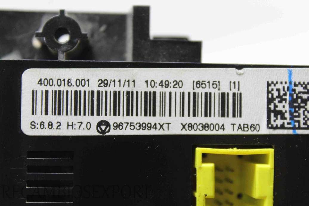 Panel de clima Citroen C3 96753994XT X8038004 400018001 400.018.001 - foto 3