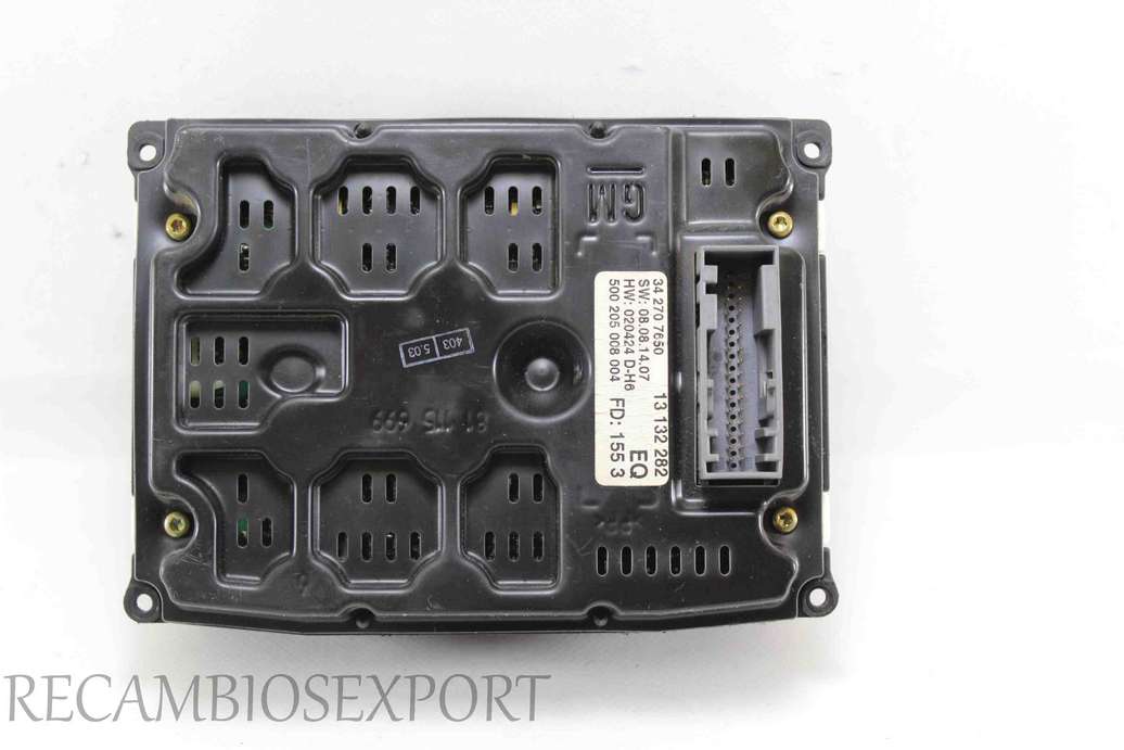 Pantalla de ordenador Opel Vectra C 342707650 34 270 7650 13132282 13 132 282 500205008004 500 205 008 004 - foto 2