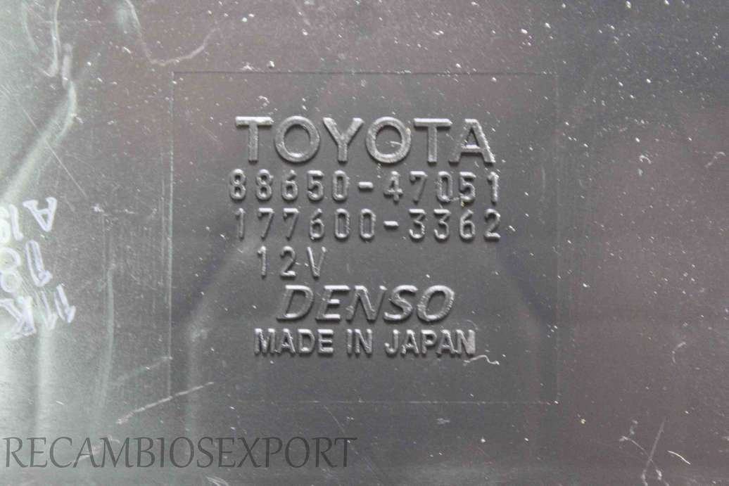 Modulo de control de aire acondicionado Toyota Prius 8865047051 88650 47051 1776003362 177600-3362 Denso - foto 2
