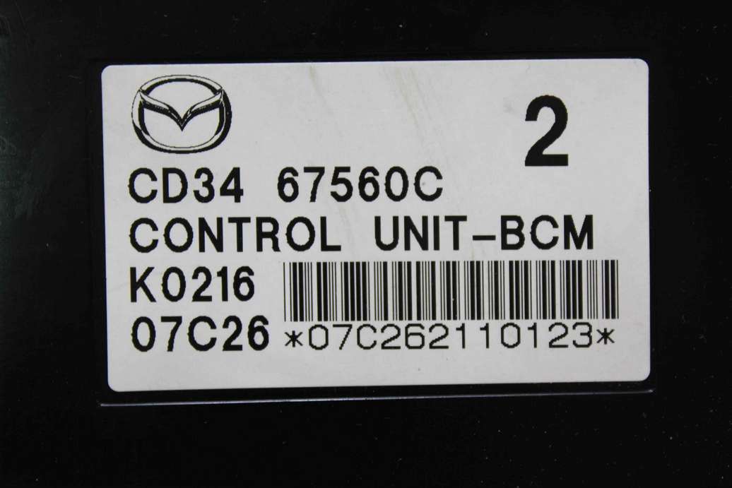 Centralita de alarma BCM Mazda 5 CD3467560C CD34 67560C - foto 2