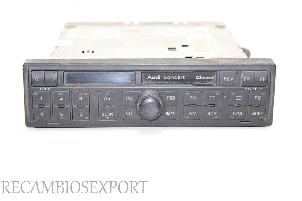 Pantalla de radio cassette Audi A3 A4 A6 A8 4B0035186B 4B0 035 186 B Concert - foto 1