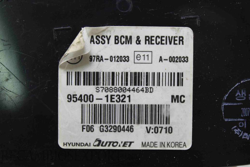 Centralita de control Hyundai Accent 954001E321 95400-1E321 97RA012033 97RA-012033 - foto 2