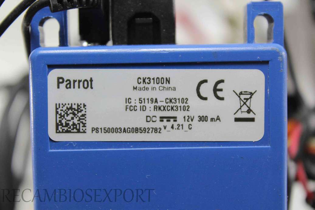 Centralita Bluetooth Parrot Audi VW Seat Skoda CK3100N 5119ACK3102 5119A-CK3102 RKXCK3102 - foto 3