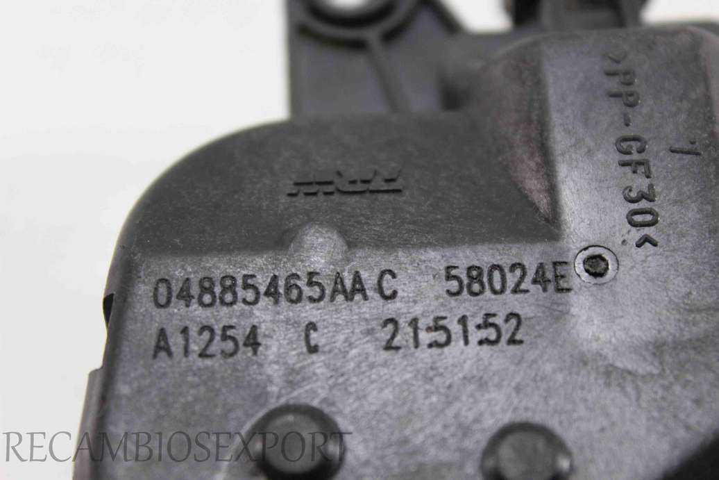 Servomotor de calefaccion Chrysler Voyager 04885465AAC 04885465AA C A1254 C 58024E - foto 2