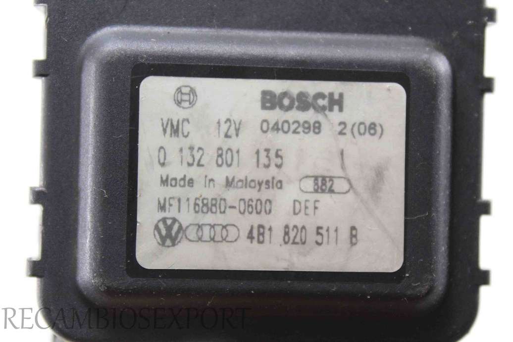 Servomotor de calefacción Audi B4 A6 C5 4B1820511B 4B1 820 511 B Bosch 0132801135 0 132 801 135 - foto 2