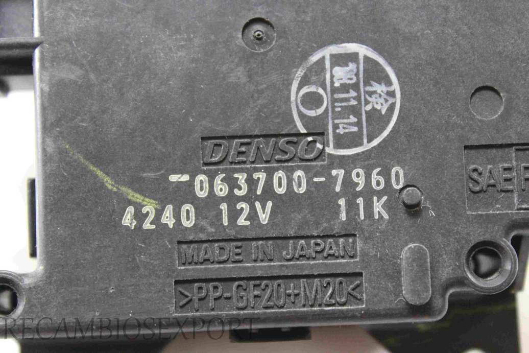 Servomotor de calefacción Toyota Prius 0637007960 063700 7960 Denso - foto 2