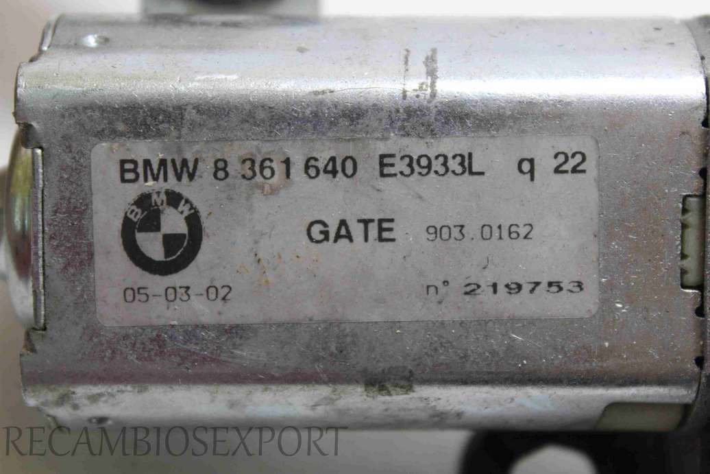 Motor de elevalunas BMW E39 8361640 8 361 640 - foto 2