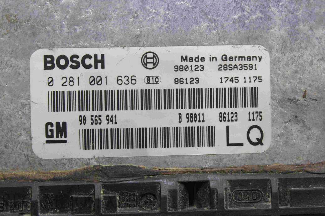 Centralita del motor Opel Omega B Caravan 90565941 90 565 941 LQ Bosch 0281001636 0 281 001 636 - foto 2