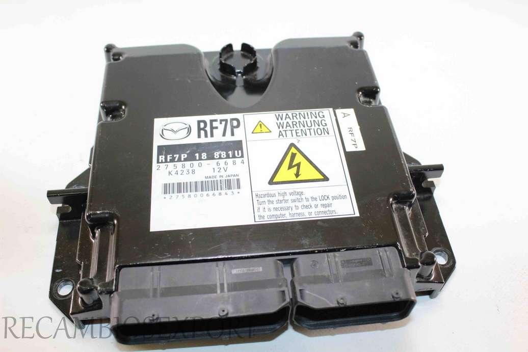 Centralita del motor Mazda 5 6 RF7P18881U RF7P 18 881U 2758006684 275800-6684 RF7P - foto 1