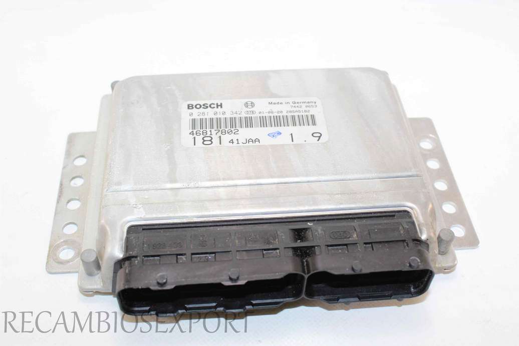 Centralita del motor Fiat Alfa 46817802 Bosch 0281010342 0 281 010 342 18141JAA 181 41JAA - foto 1