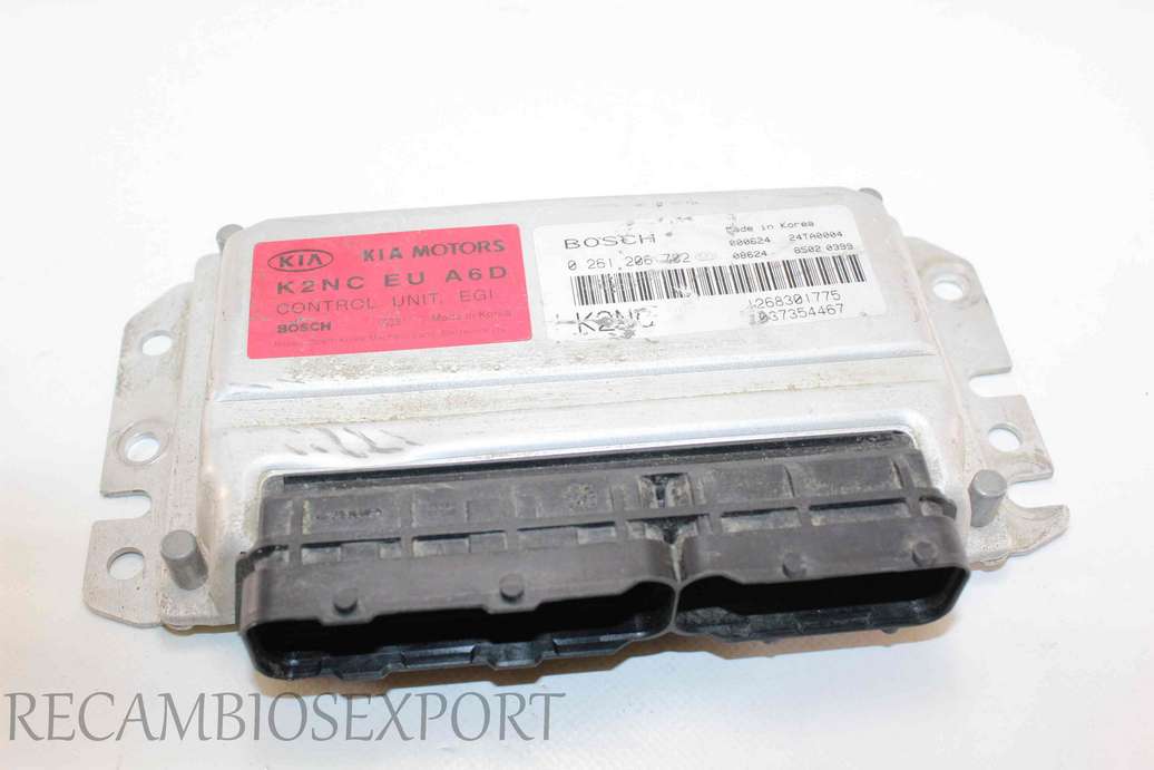 Centralita del motor Kia Spectra Shuma K2NCEUA6D K2NC EU A6D Bosch 0261206702 0 261 206 702 1268301775 - foto 1