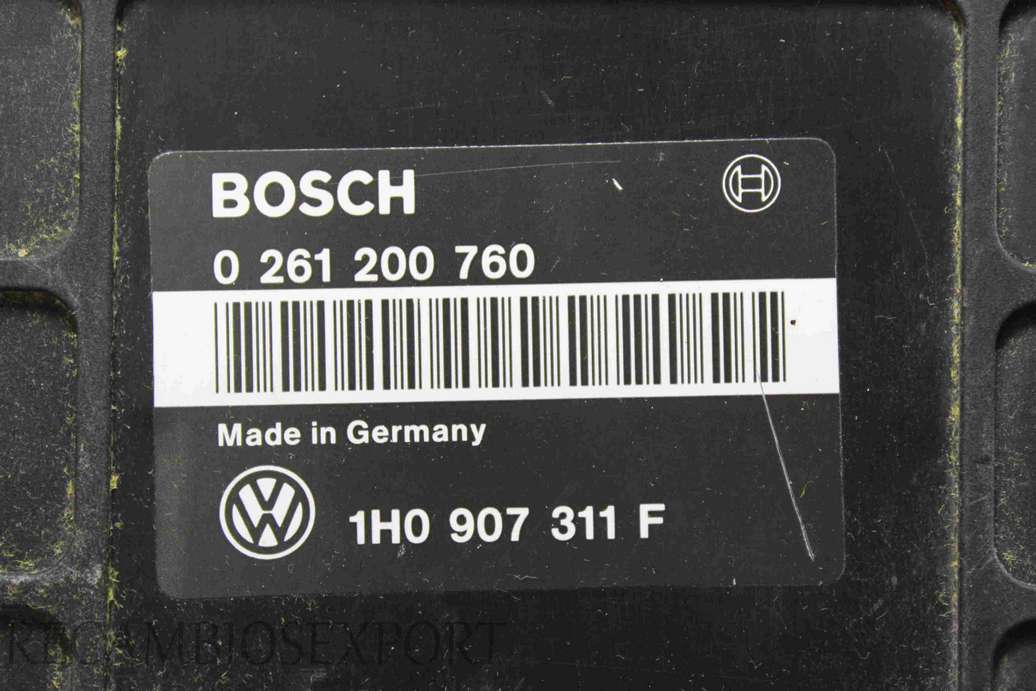 Centralita del motor Volkswagen Golf 1H0907311F 1H0 907 311 F BOSCH 0261200760 0 261 200 760 - foto 2