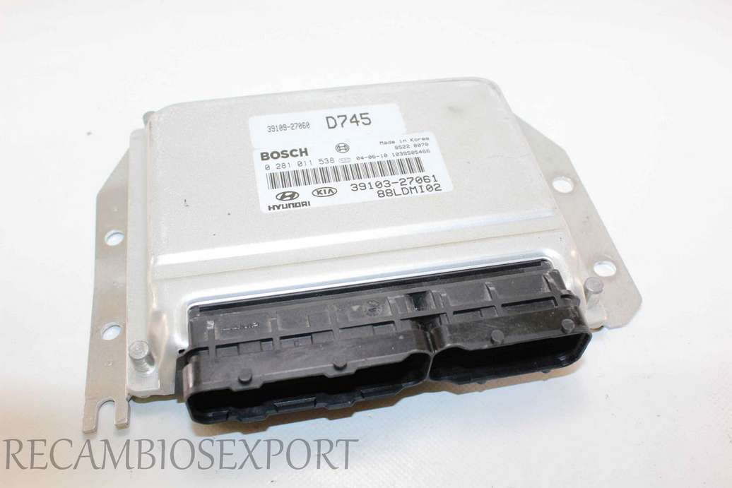 Centralita del motor Kia Cerato 3910327061 39103-27061 3910927060 39109-27060 Bosch 0281011538 0 281 011 538 1039S05466 D745 - foto 1