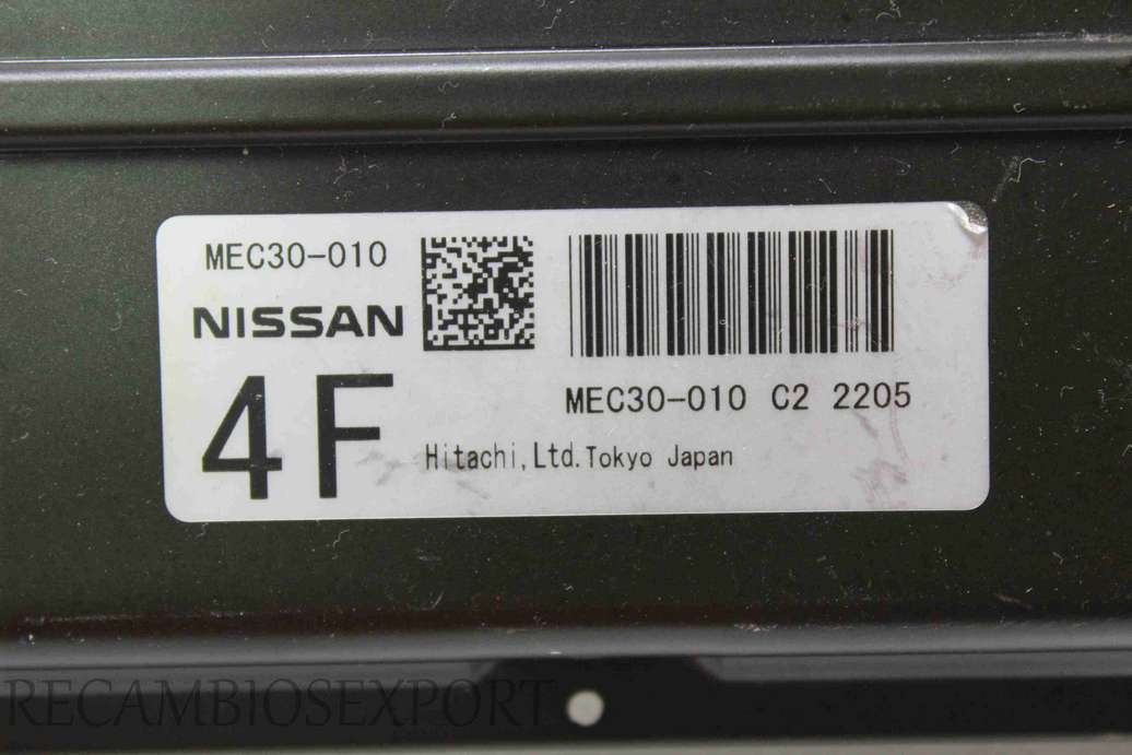 Centralita del motor Nissan Primera MEC30010 MEC30010C22205 MEC30-010 C2 2205 - foto 2