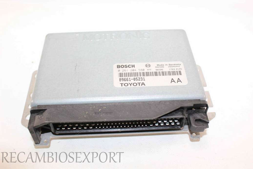 Centralita del motor Toyota Avensis 8966105231 89661-05231 Bosch 0261204580 0 261 204 580 - foto 1