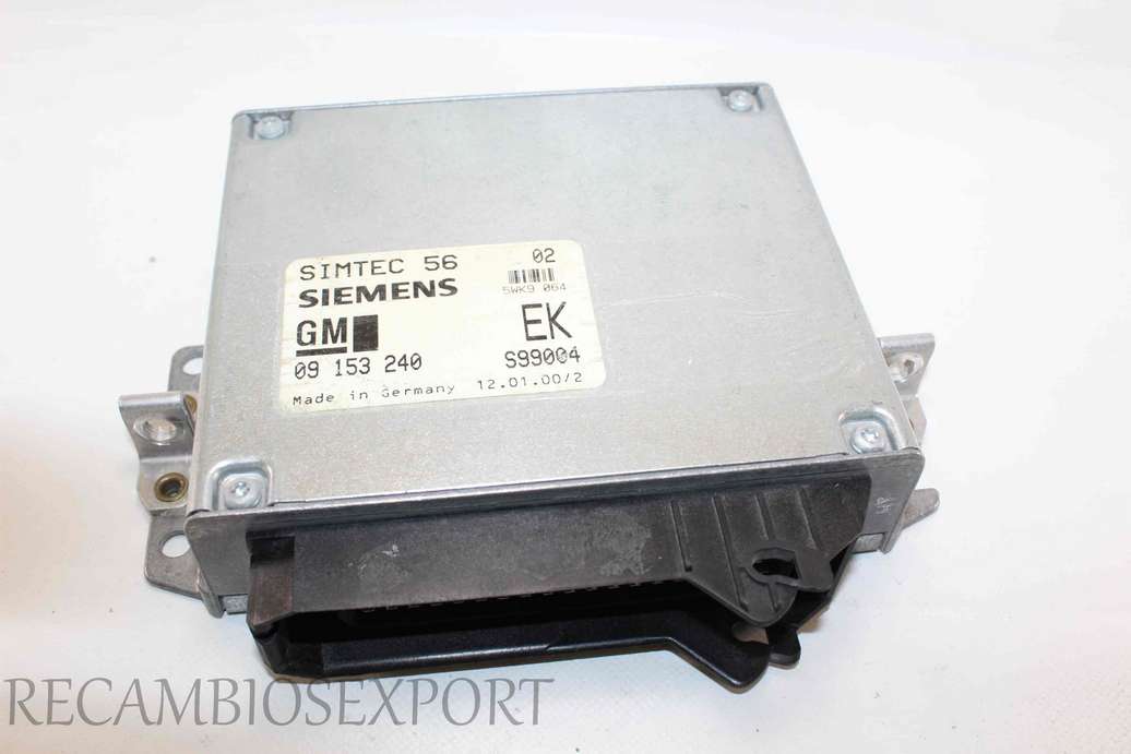 Centralita del motor Opel Vectra 09153240 09 153 240 Simtec 56 EK Siemens 5WK9064 5WK 9064 - foto 1