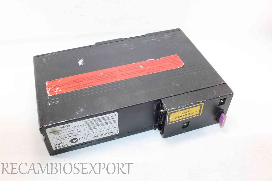 Centralita cambiador CD BMW E36 E38 E39 E46 65126913388 65.12-6 913 388 - foto 1
