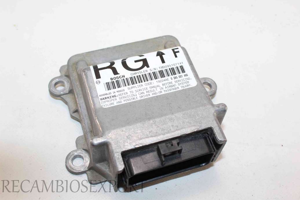 Centralita de airbag Chrysler Voyager 04748604AA Bosch 0285001466 0 285 001 466 - foto 1