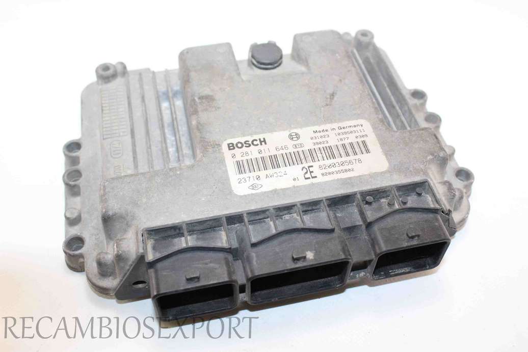 Centralita del motor Renault Scenic Megane 8200305678 8200355802 BOSCH 0281011646 0 281 011 646 - foto 1