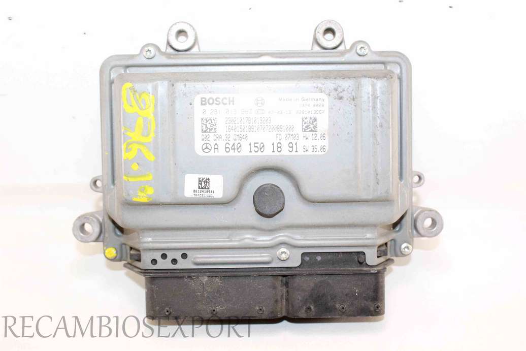 Centralita del motor Mercedes W245 A6401501891 A 640 150 18 91 Bosch 0281013967 0 281 013 967 - foto 1