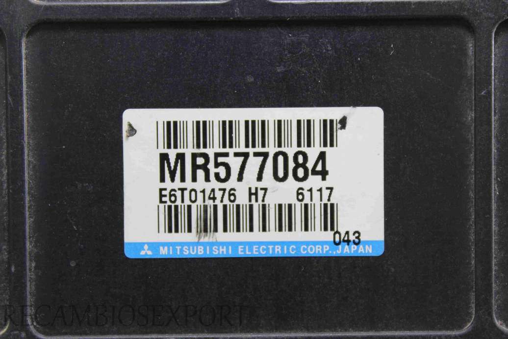 Centralita del motor Mitsubishi L200 Pajero MR577084 E6T01476 - foto 2