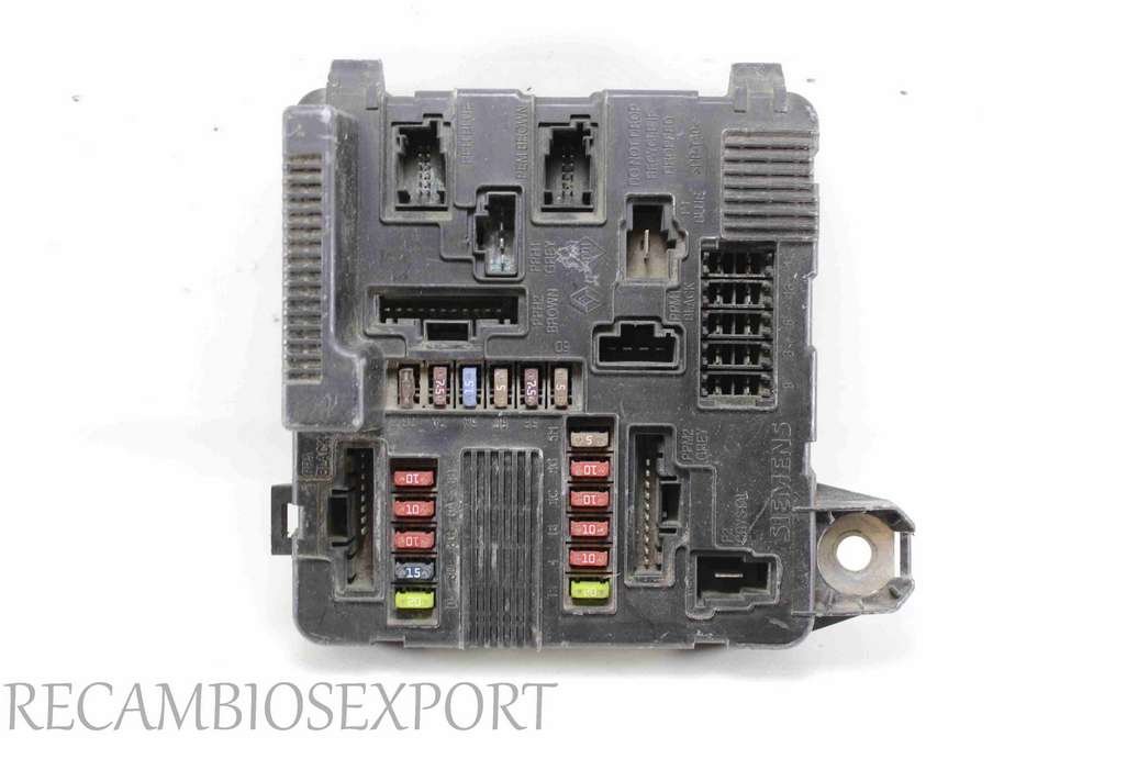 Caja de fusibles Renault Scenic 8200306032A S118399200D S118399200 D - foto 1