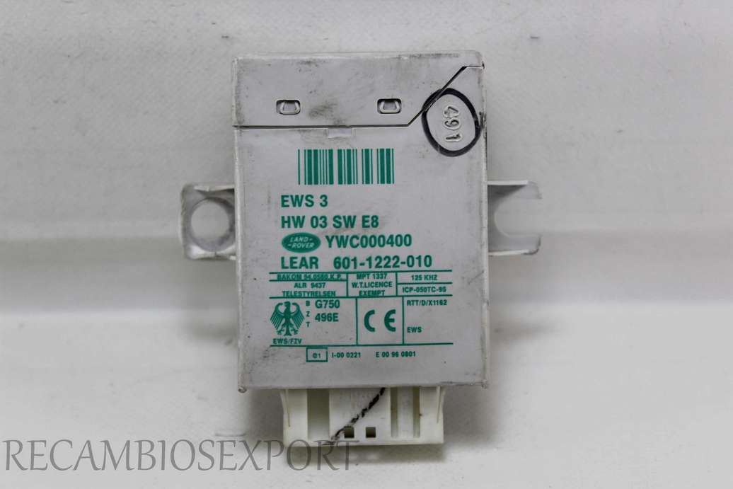 Centralita control bloqueo Range Rover L322 YWC000400 6011222010 601-1222-010 - foto 1