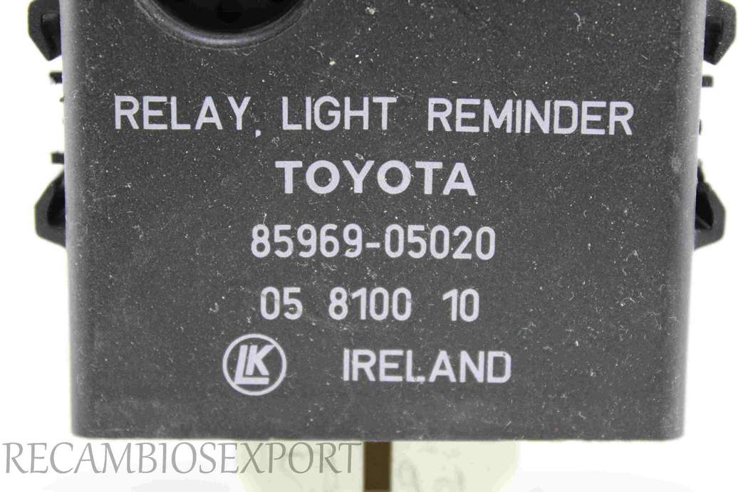 Rele de luz Toyota Carina 8596905020 85969-05020 05810010 05 8100 10 - foto 2