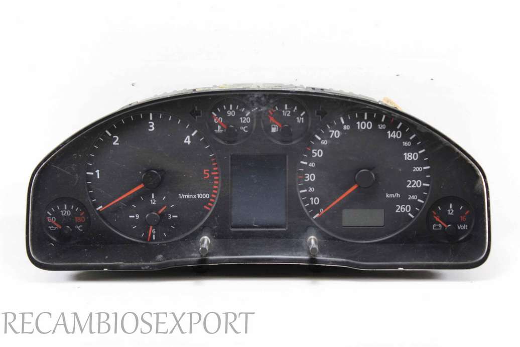 Cuadro de instrumentos Audi A6 B4 C5 4B0919881X 4B0 919 881 X VDO 110208890016 110.208.890/016 - foto 1