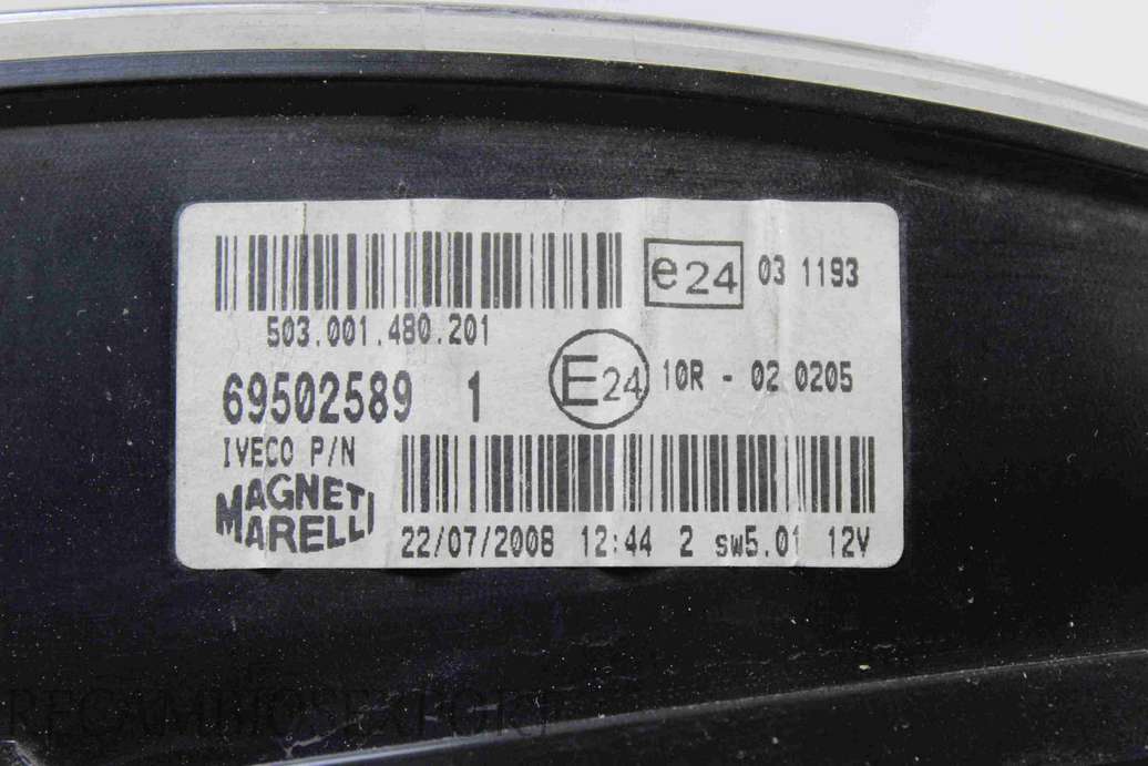 Cuadro de instrumentos para Iveco Daly 69502589 695025891 503001480201 503.001.480.201 Magneti Marelli - foto 3
