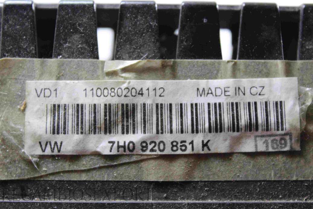 Cuadro de instrumentos VW Transporter T5 7H0920851K 7H0 920 851 K VD1 110080204112 - foto 3
