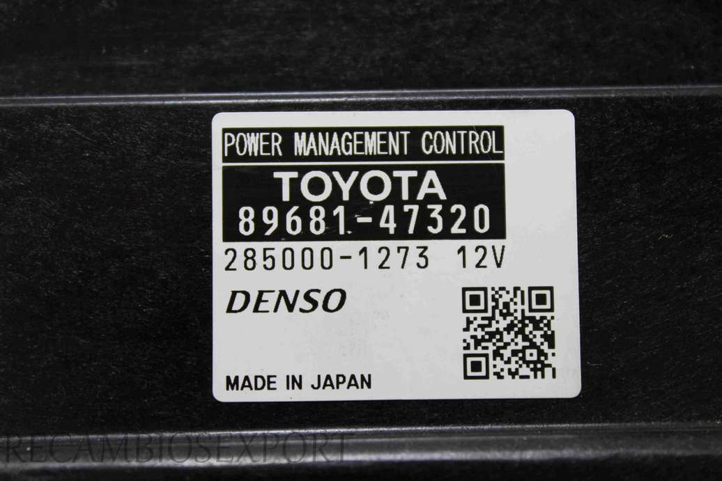 Modulo de control Toyota Prius 8968147320 89681-47320 Denso 2850001273 2850001273 - foto 2