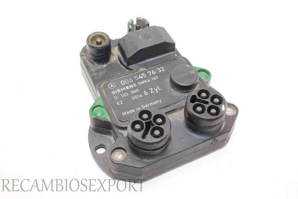 Modulo de control de encendido Mercedes W201 W124 0065457632 006 545 76 32 Siemens 5WK6167 - foto 1